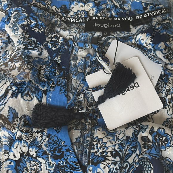NWT Desigual Blusa Athenas in Medium - Picture 5 of 9